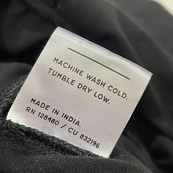 Pact Luxe Jersey Wrap Jumpsuit - Black - Large - Picture 12 of 14